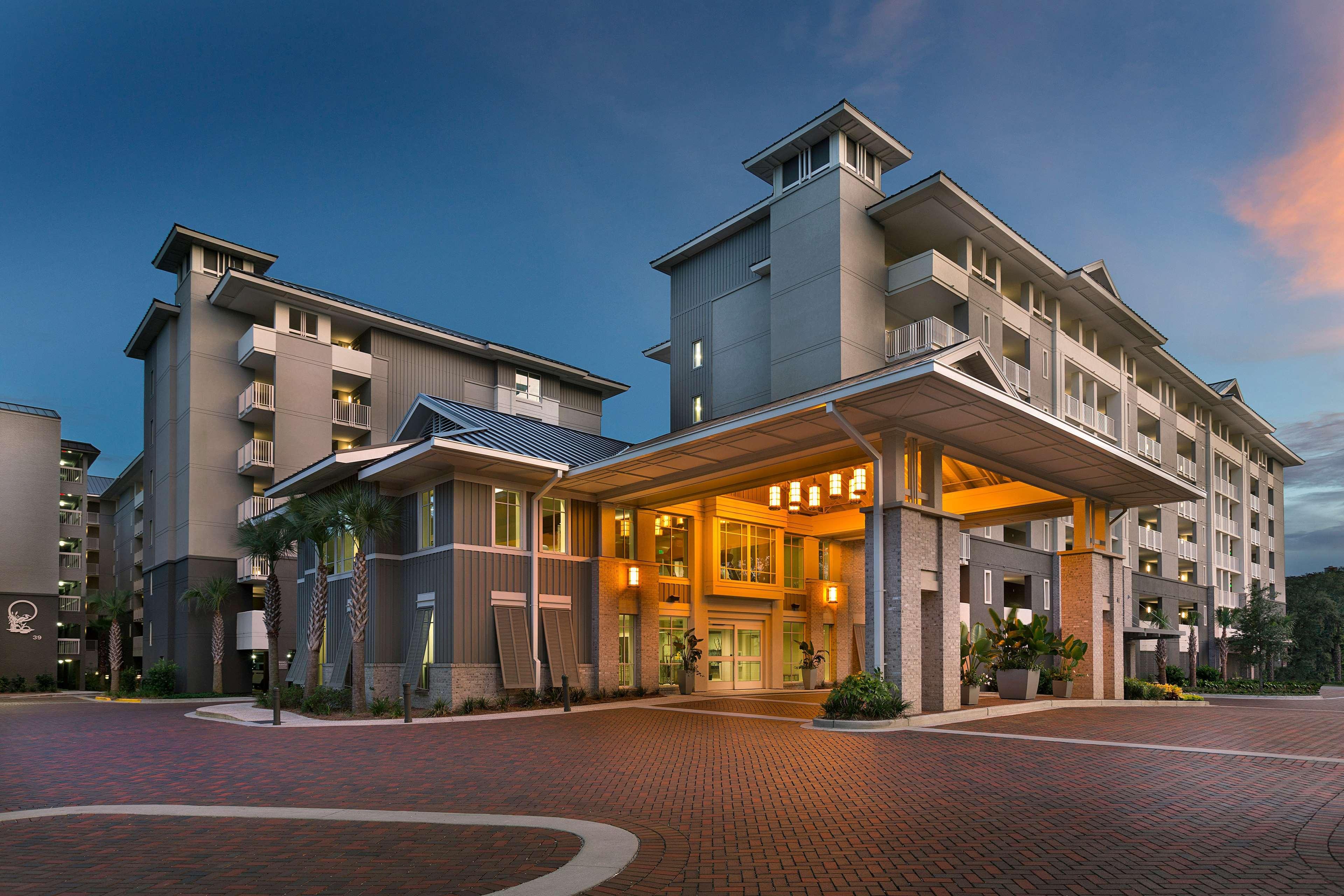 Hilton Grand Vacations Club Ocean Oak Resort Hilton Head Гілтон-Гед-Айленд Екстер'єр фото