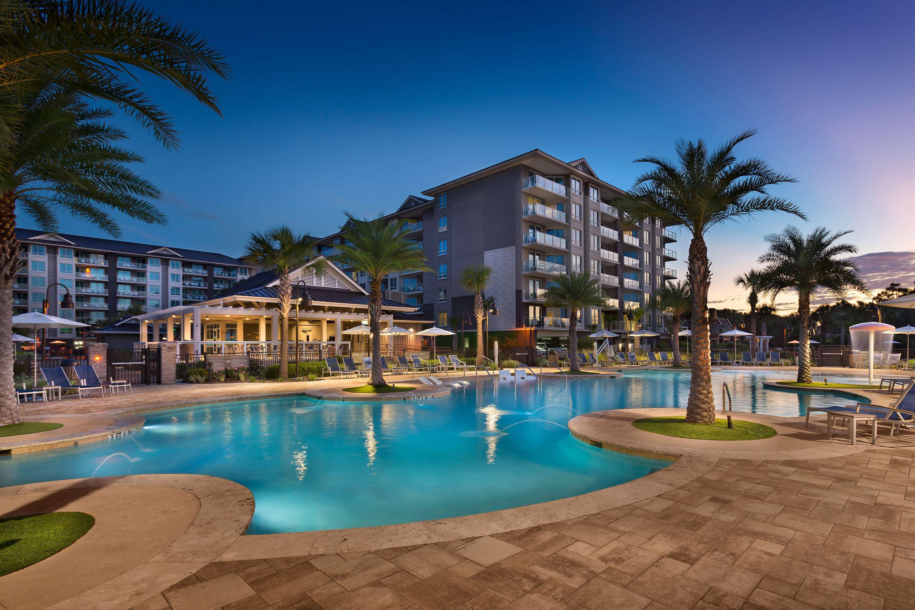 Hilton Grand Vacations Club Ocean Oak Resort Hilton Head Гілтон-Гед-Айленд Екстер'єр фото