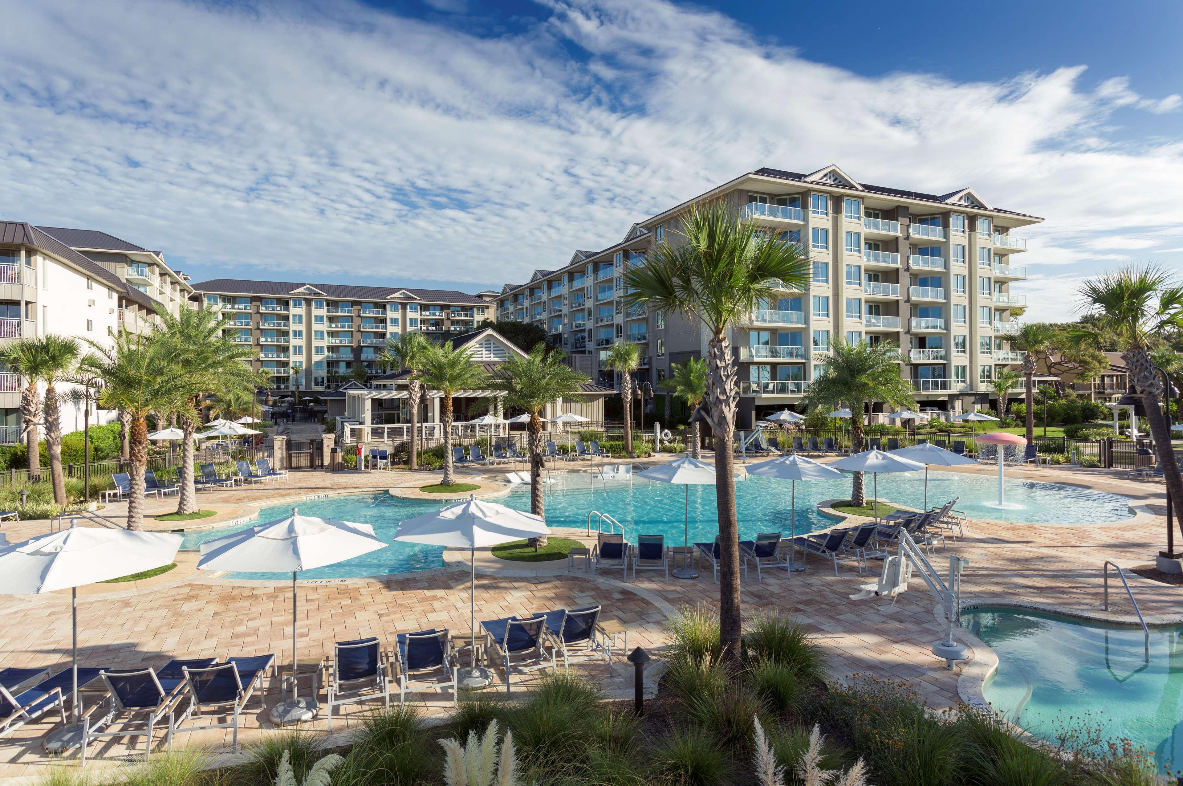 Hilton Grand Vacations Club Ocean Oak Resort Hilton Head Гілтон-Гед-Айленд Екстер'єр фото