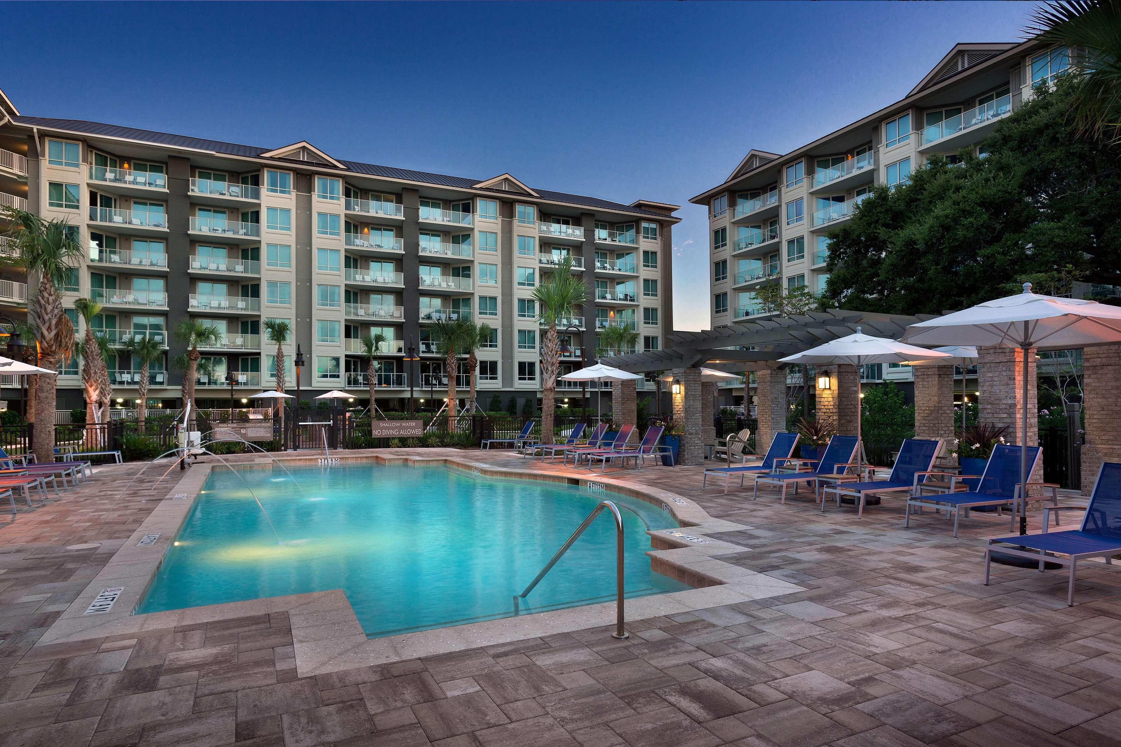 Hilton Grand Vacations Club Ocean Oak Resort Hilton Head Гілтон-Гед-Айленд Екстер'єр фото
