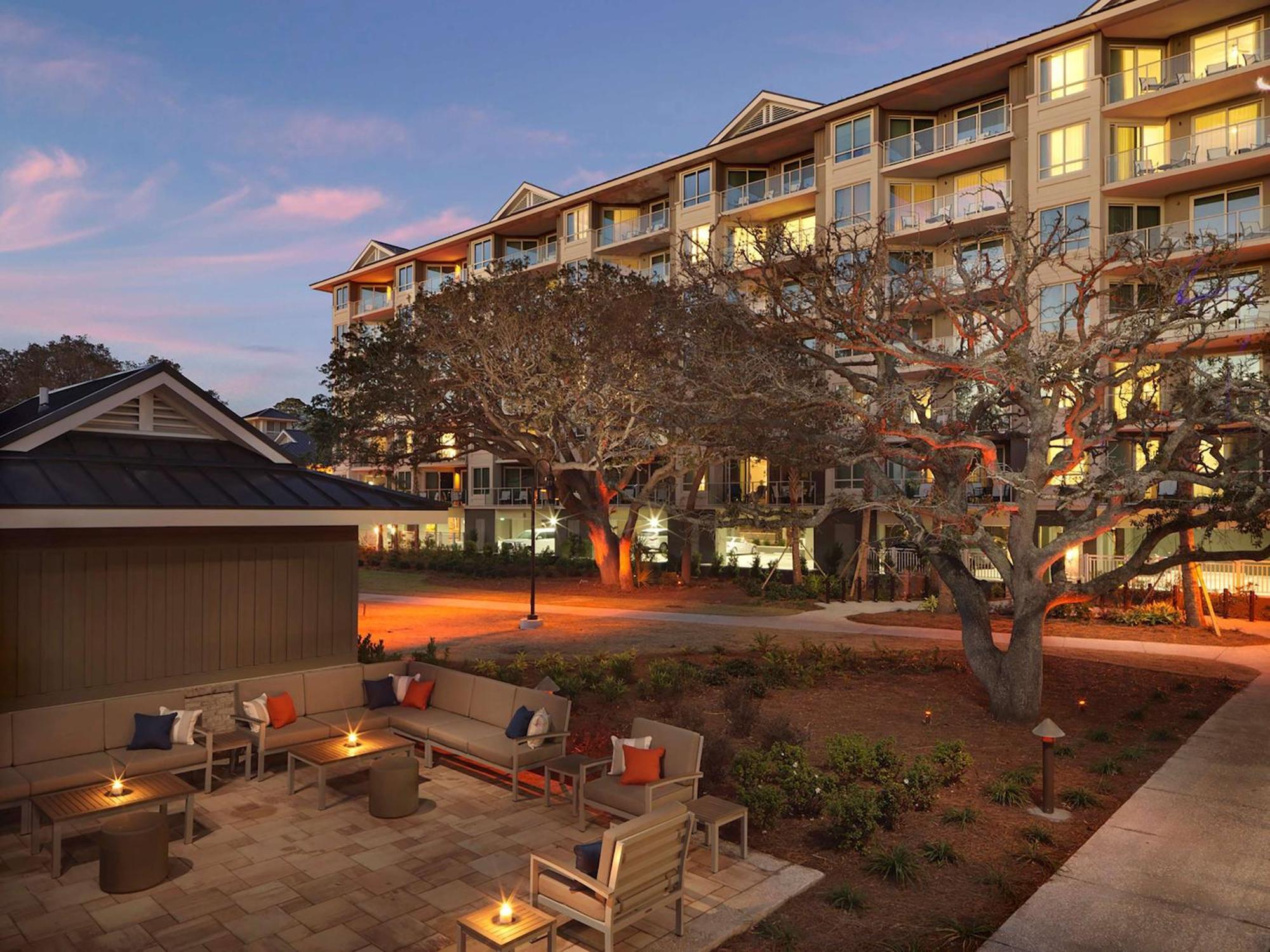 Hilton Grand Vacations Club Ocean Oak Resort Hilton Head Гілтон-Гед-Айленд Екстер'єр фото