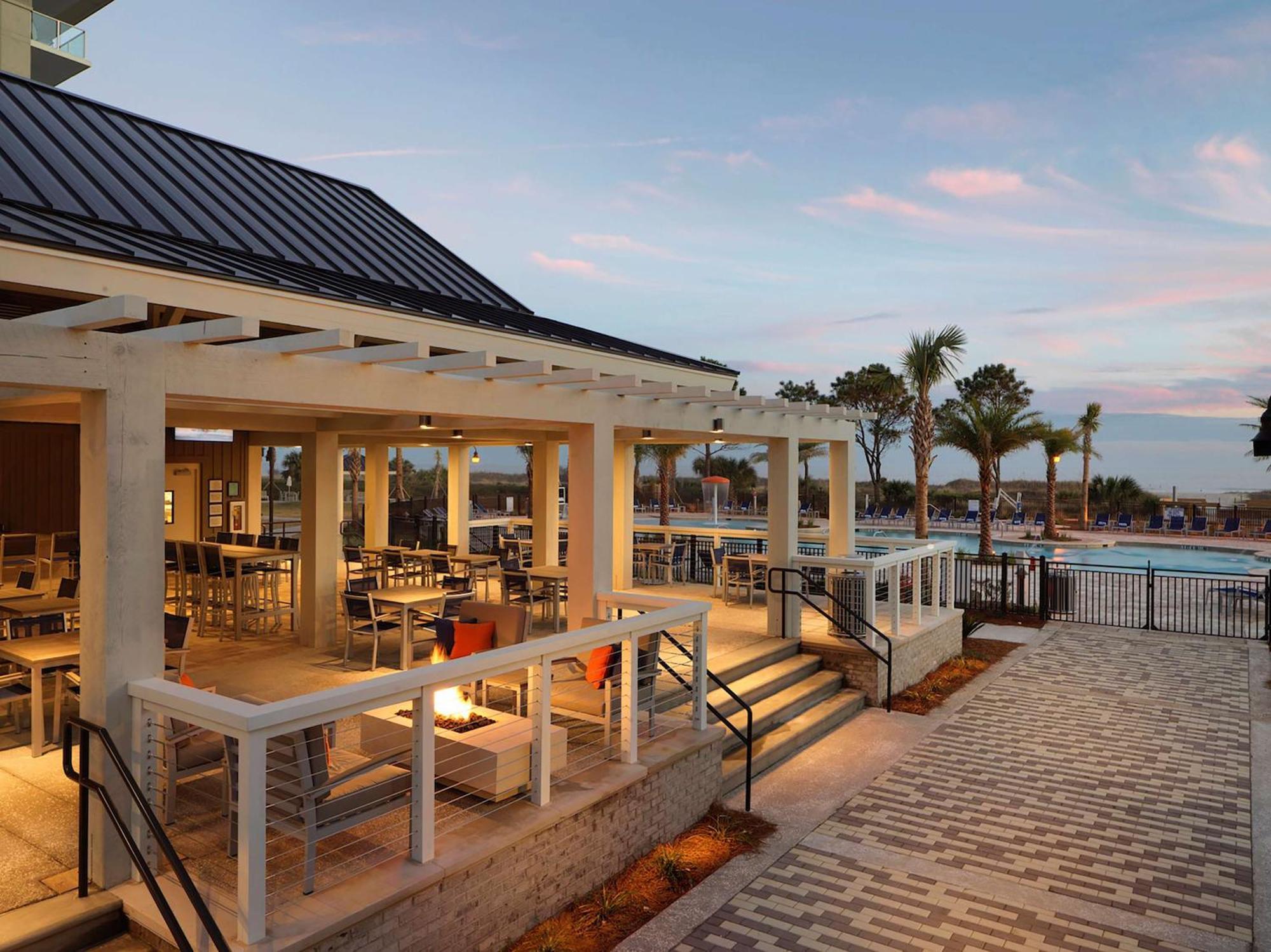 Hilton Grand Vacations Club Ocean Oak Resort Hilton Head Гілтон-Гед-Айленд Екстер'єр фото