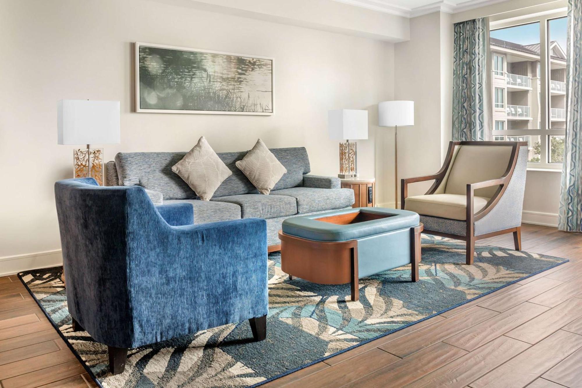 Hilton Grand Vacations Club Ocean Oak Resort Hilton Head Гілтон-Гед-Айленд Екстер'єр фото