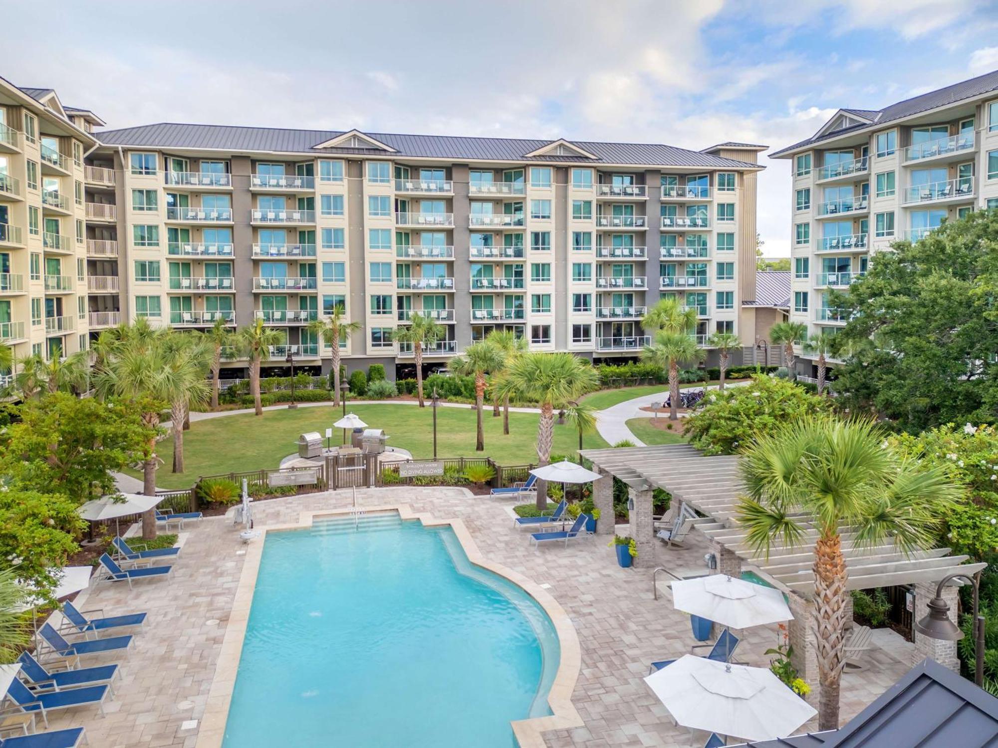 Hilton Grand Vacations Club Ocean Oak Resort Hilton Head Гілтон-Гед-Айленд Екстер'єр фото
