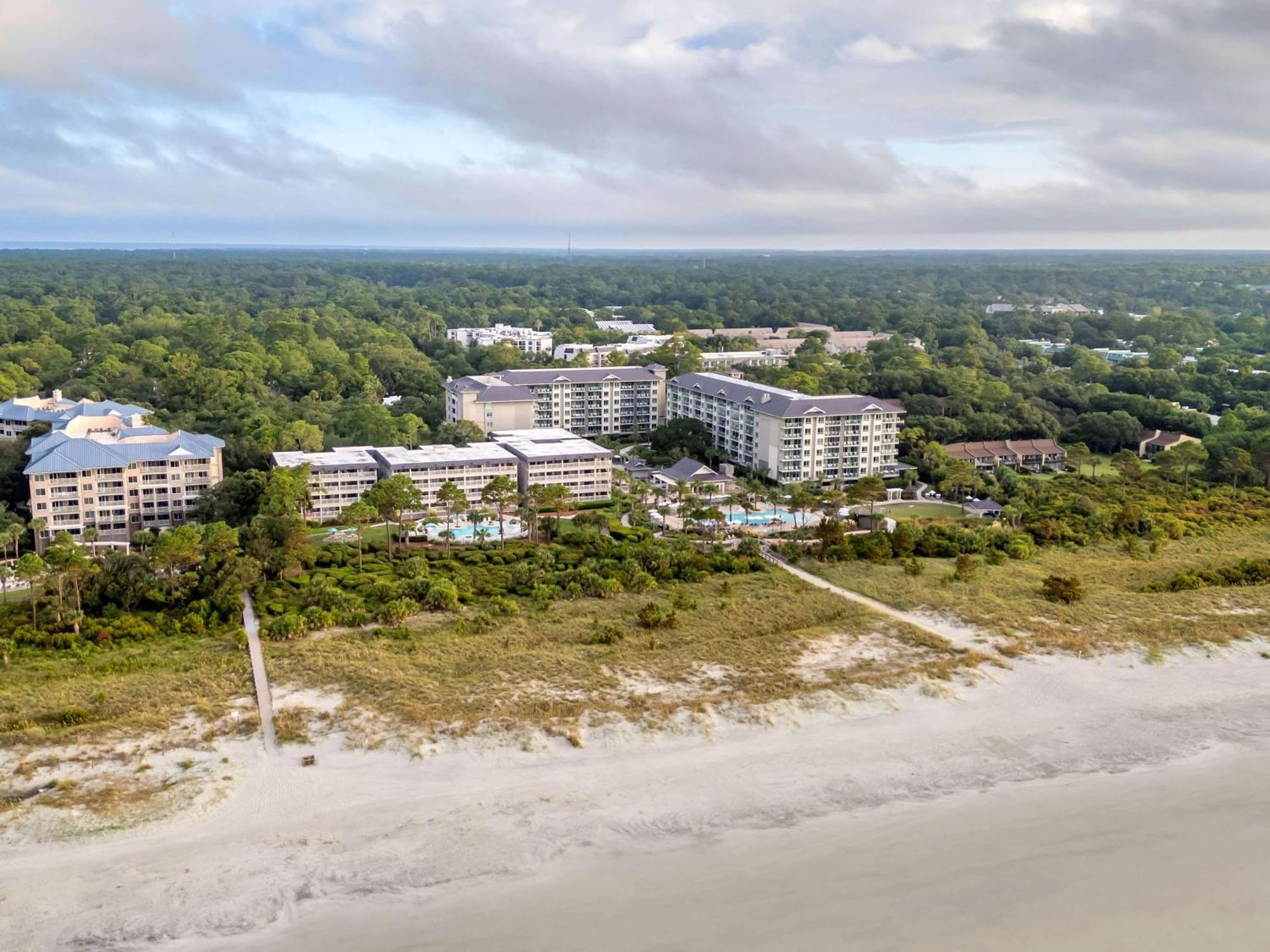 Hilton Grand Vacations Club Ocean Oak Resort Hilton Head Гілтон-Гед-Айленд Екстер'єр фото